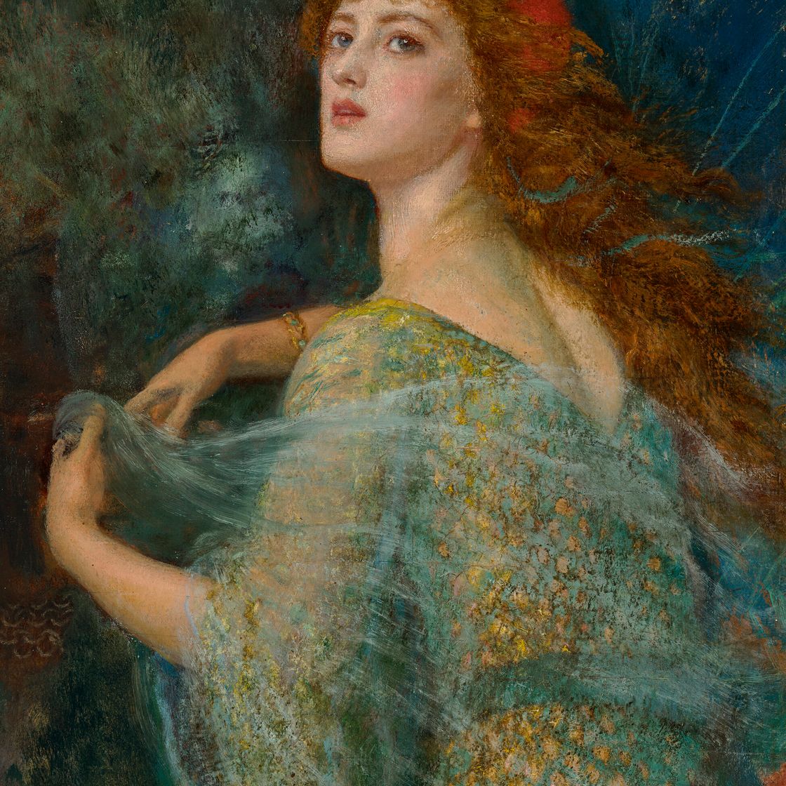 Arthur Hughes — Волшебница, изображение 1