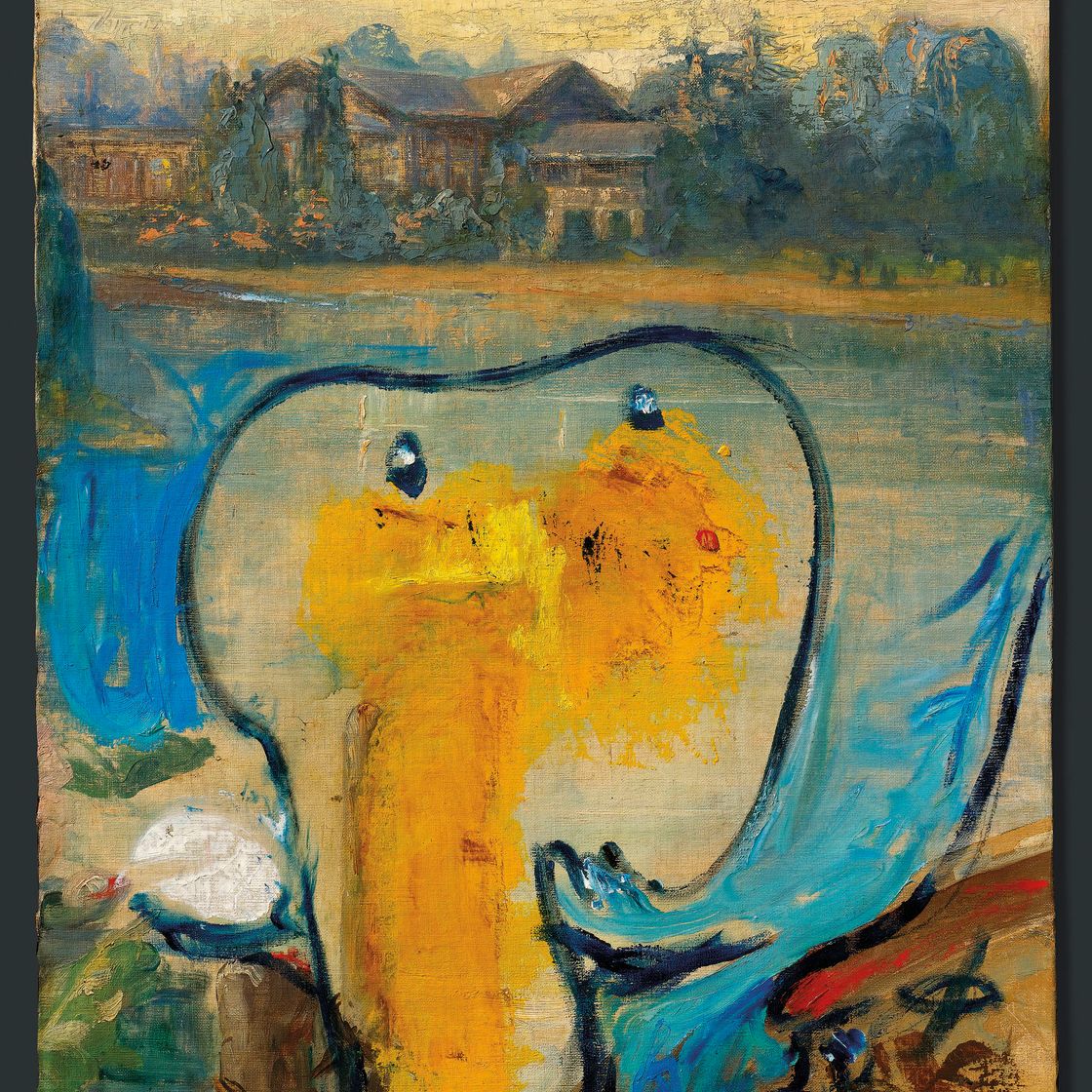 Asger Jorn — Граф дю Нор (Северный граф) (модификация)