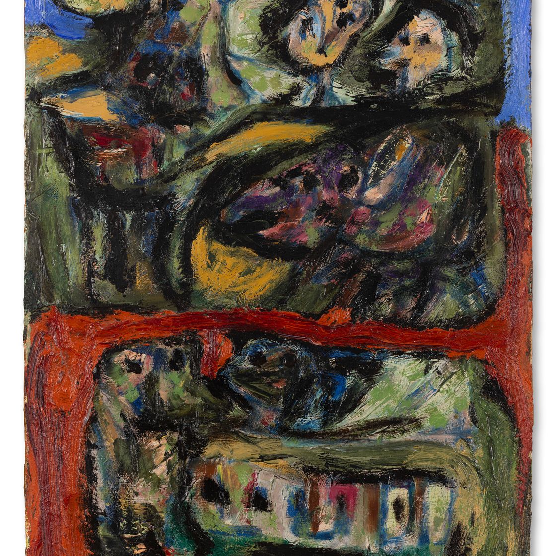 Asger Jorn — Спалтет верден (Разделенный мир)