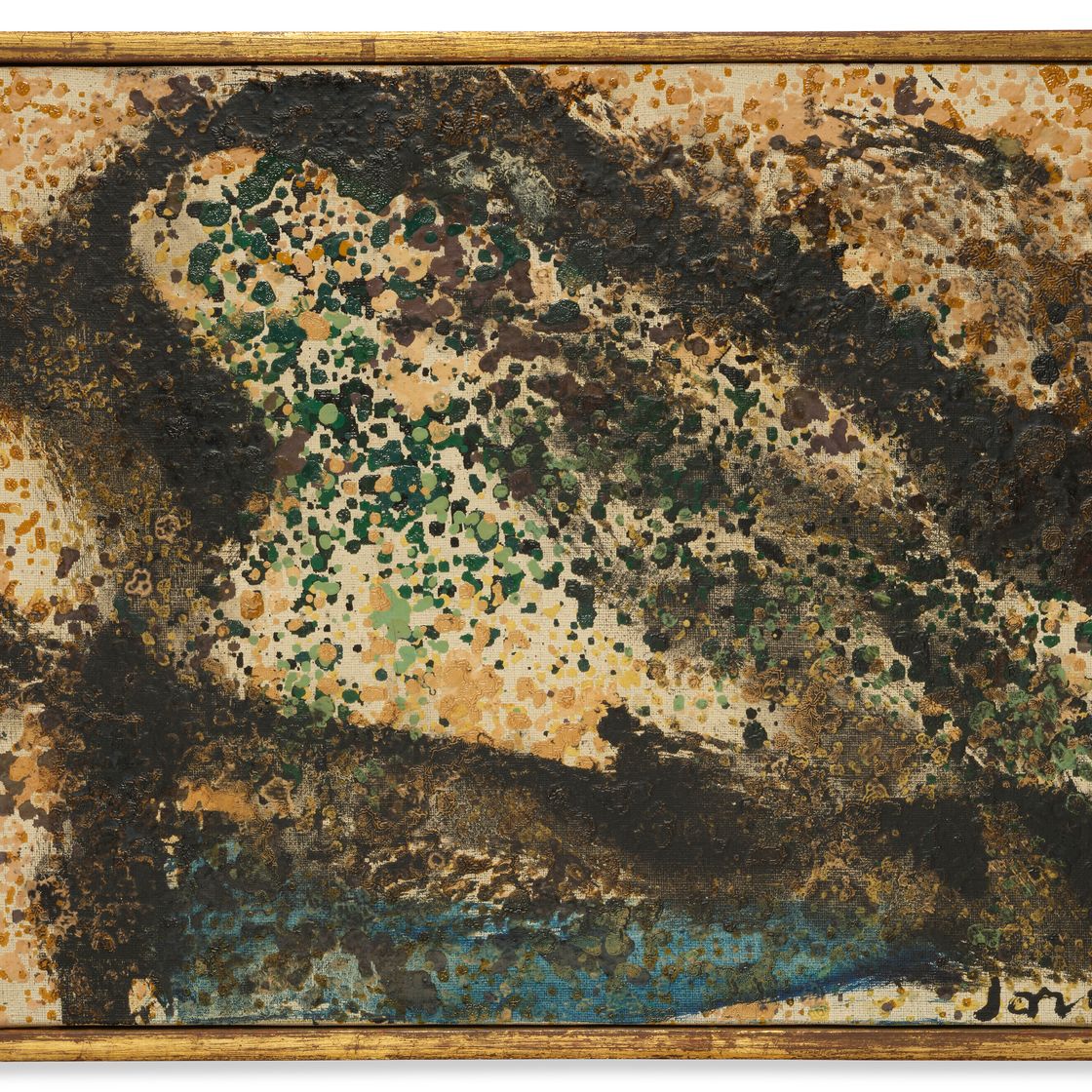 Asger Jorn — Без названия (Роскошная картина)