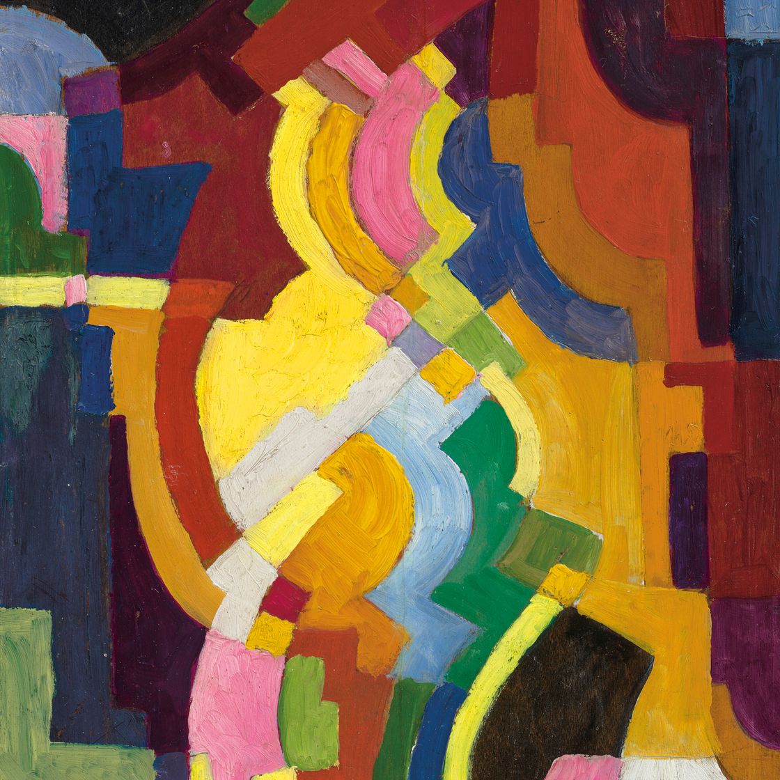 August Macke — Фарбидж Формен III, изображение 1