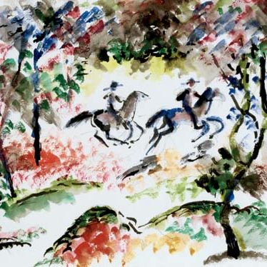August Macke — Райтер-им-Вальд