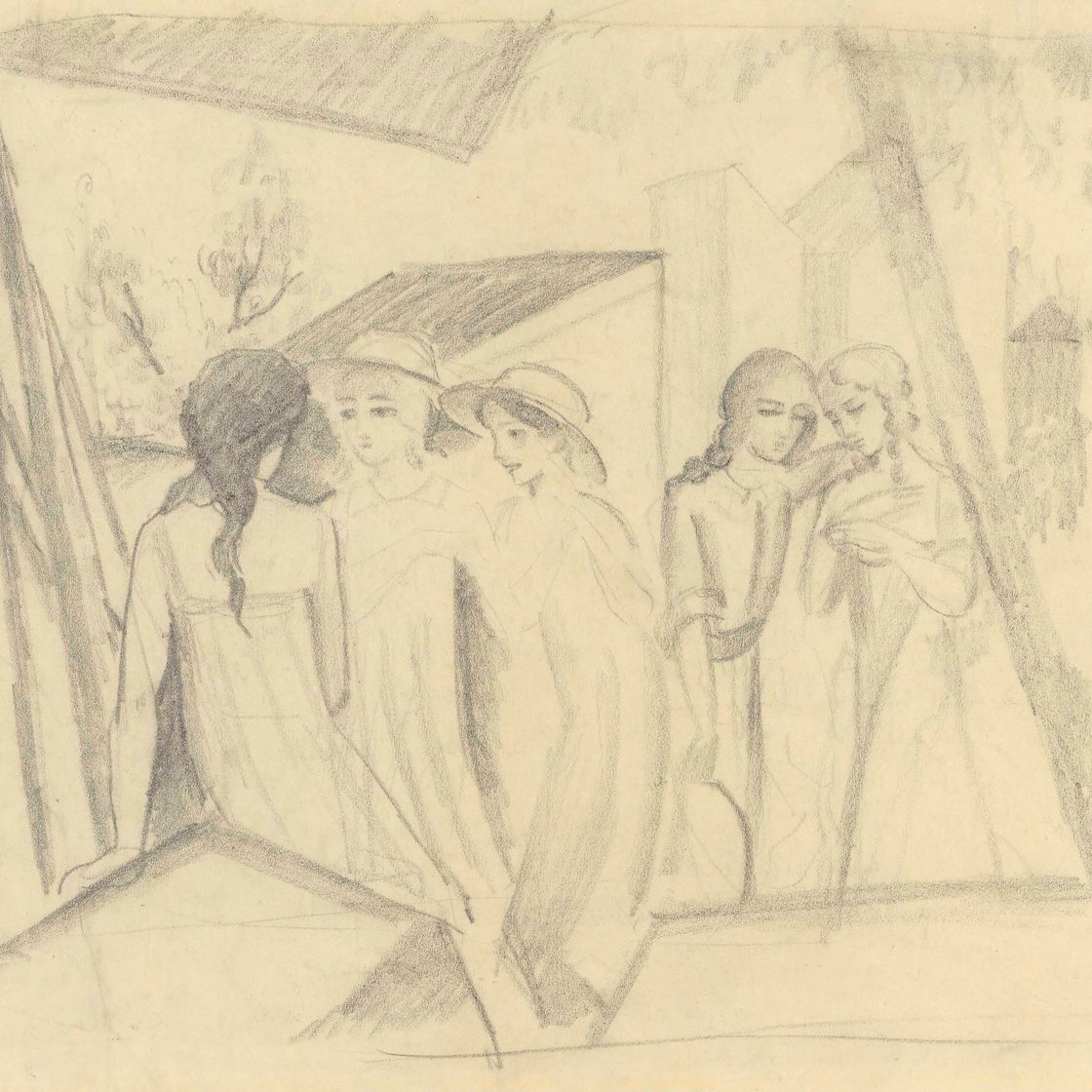 August Macke — Мир детей на Алтаре