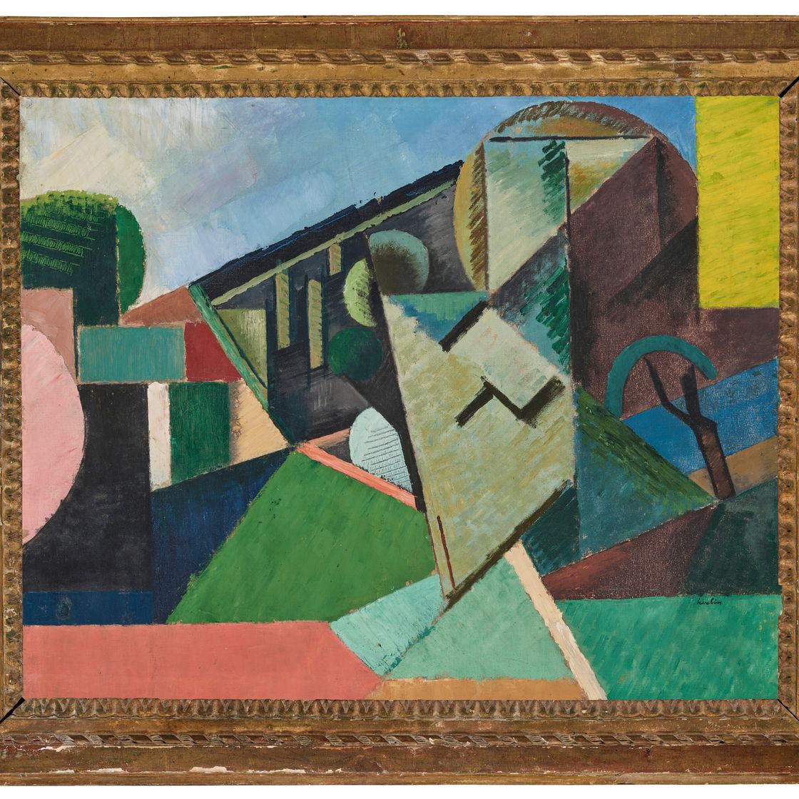 Auguste Herbin — Встреча в Ногареде, изображение 4