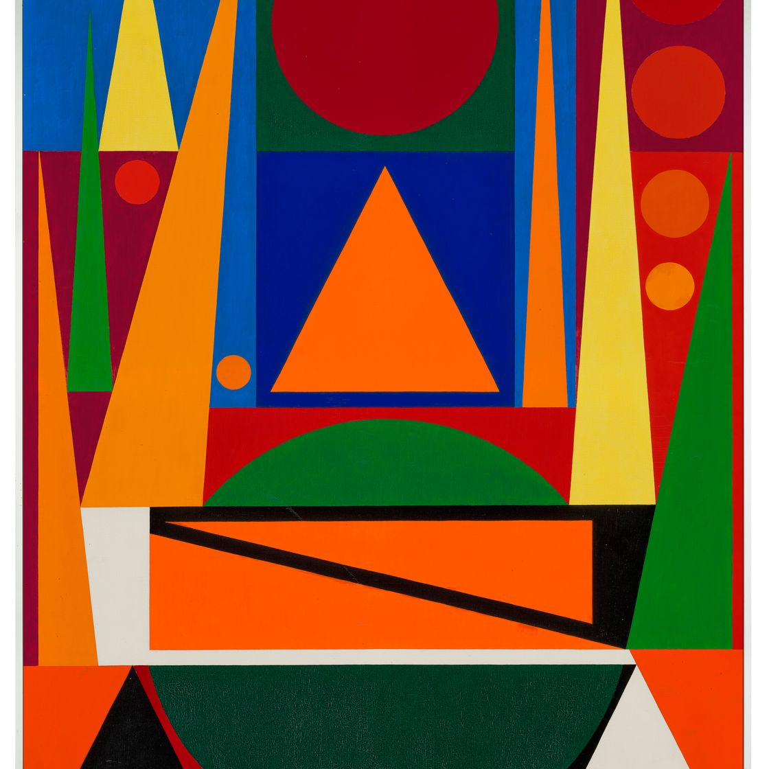 Auguste Herbin — Радость II, изображение 2