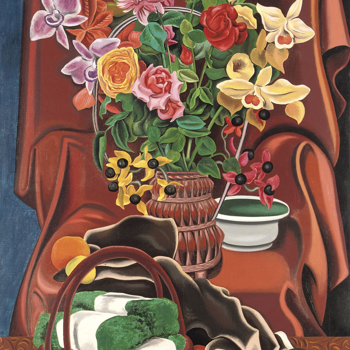 Auguste Herbin — Розы