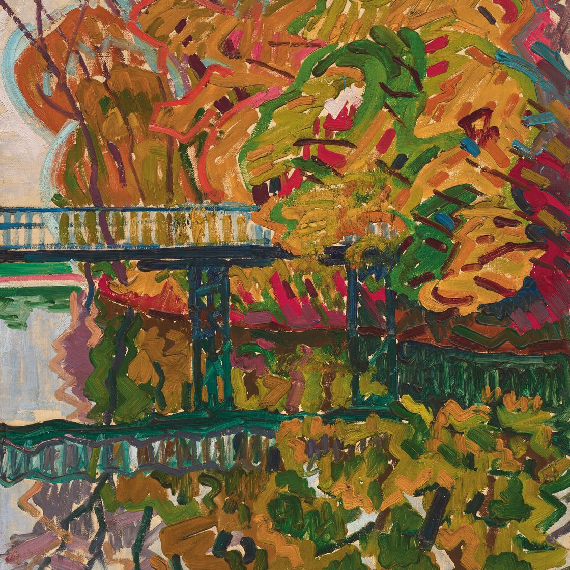 Auguste Herbin — Ле-пон-де-Буа, изображение 1