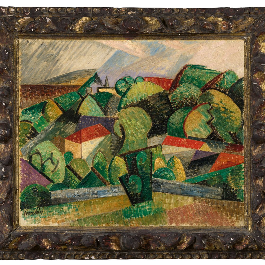 Auguste Herbin — Деревня пре-дю-Като, изображение 4