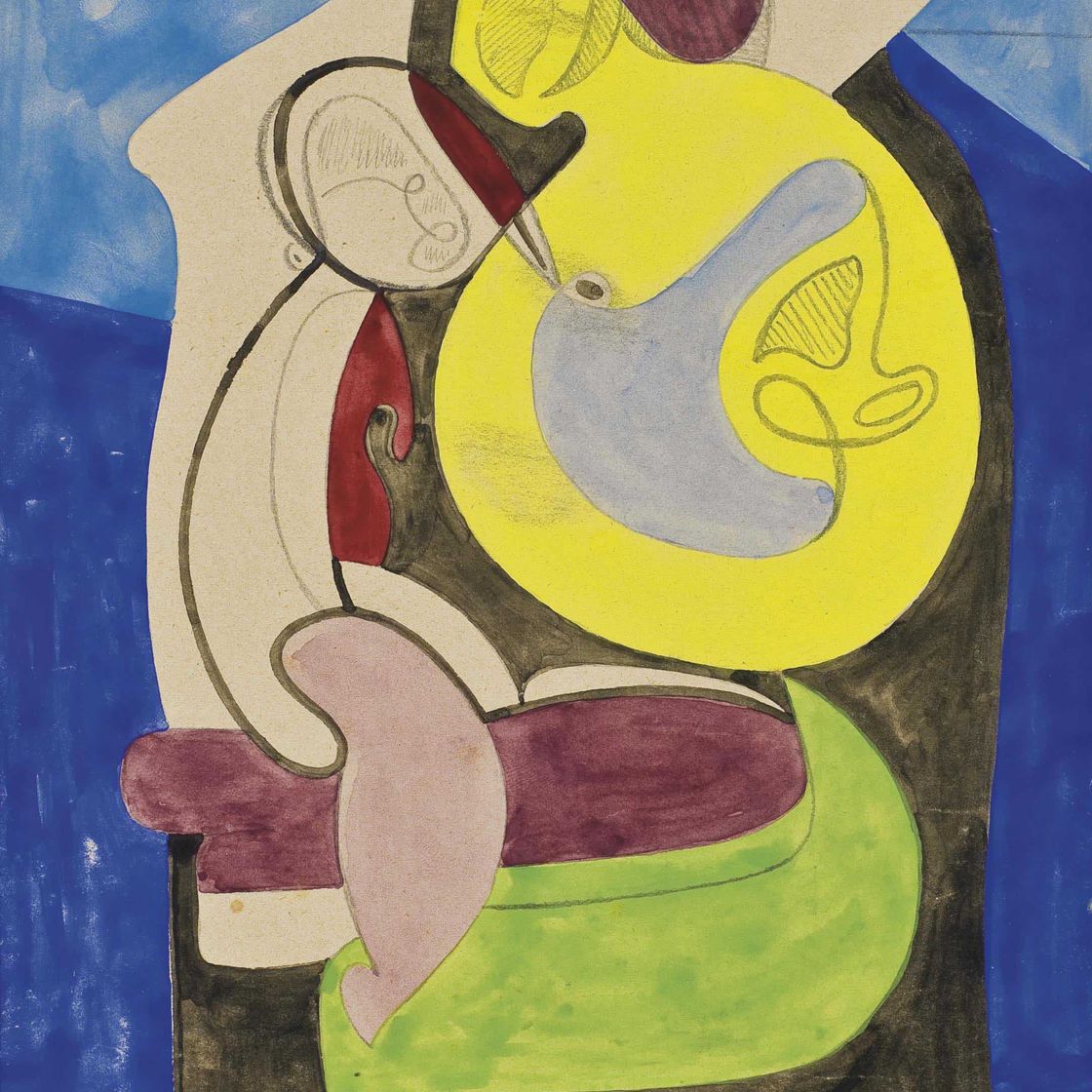 Auguste Herbin — Материнство