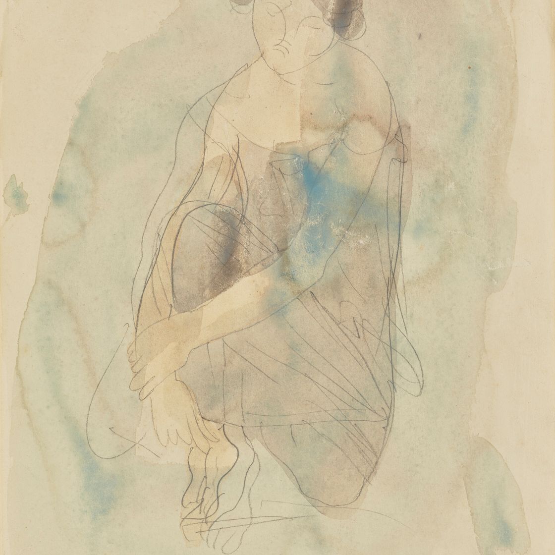 Auguste Rodin — Женское платье, ассиз (психея), изображение 1