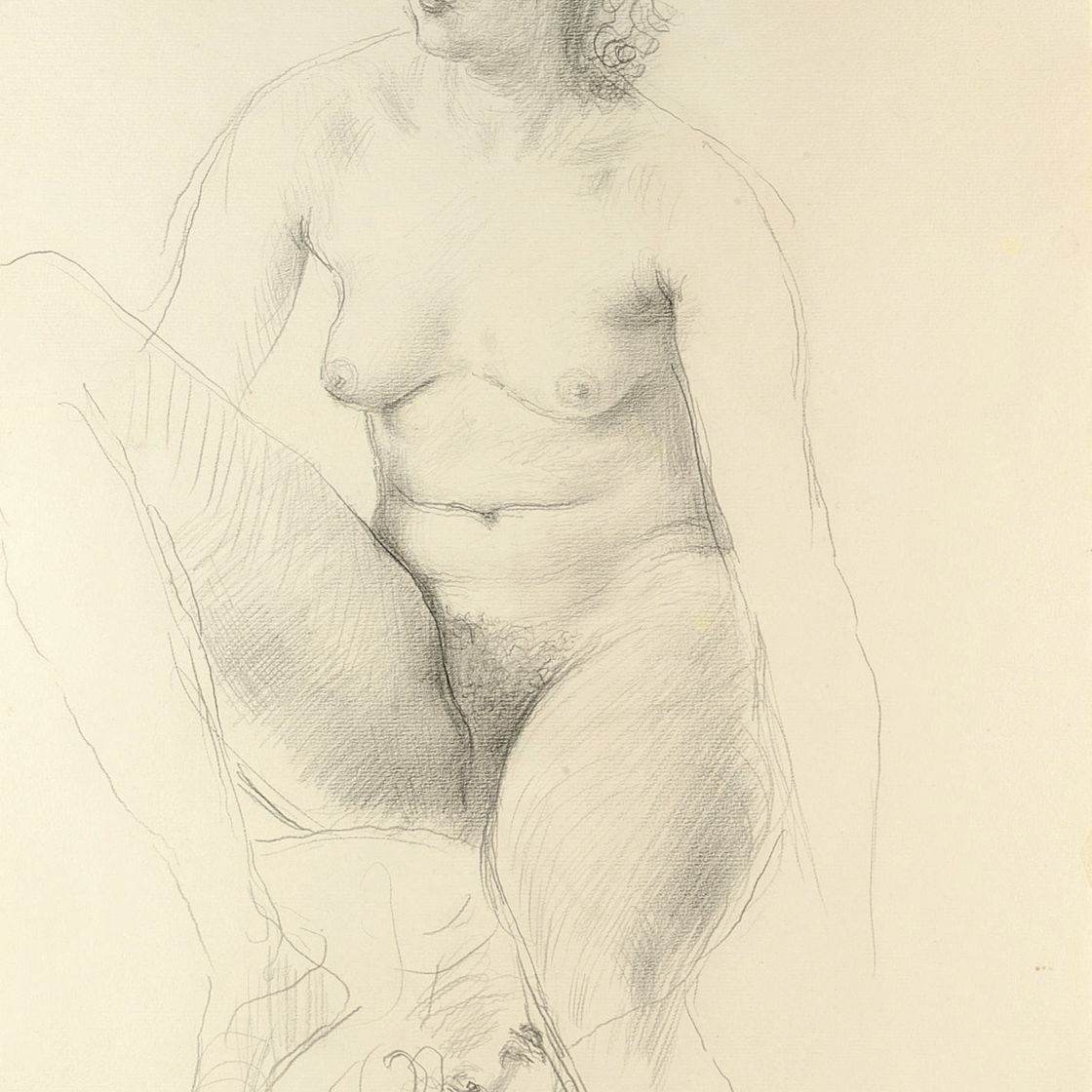 Augustus John — Обнаженная женщина