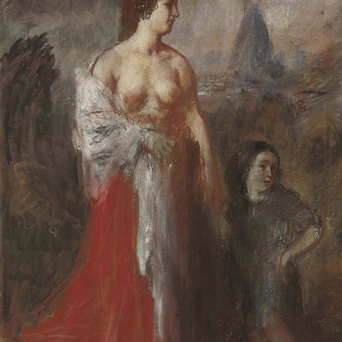 Augustus John — Женщина и ребенок