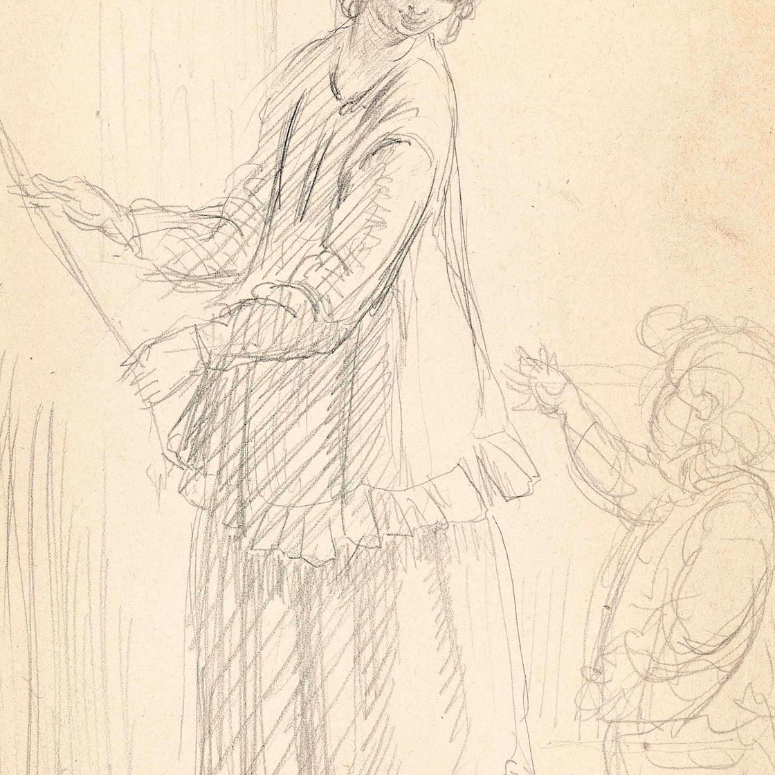 Augustus John — Дорелия и Пирам