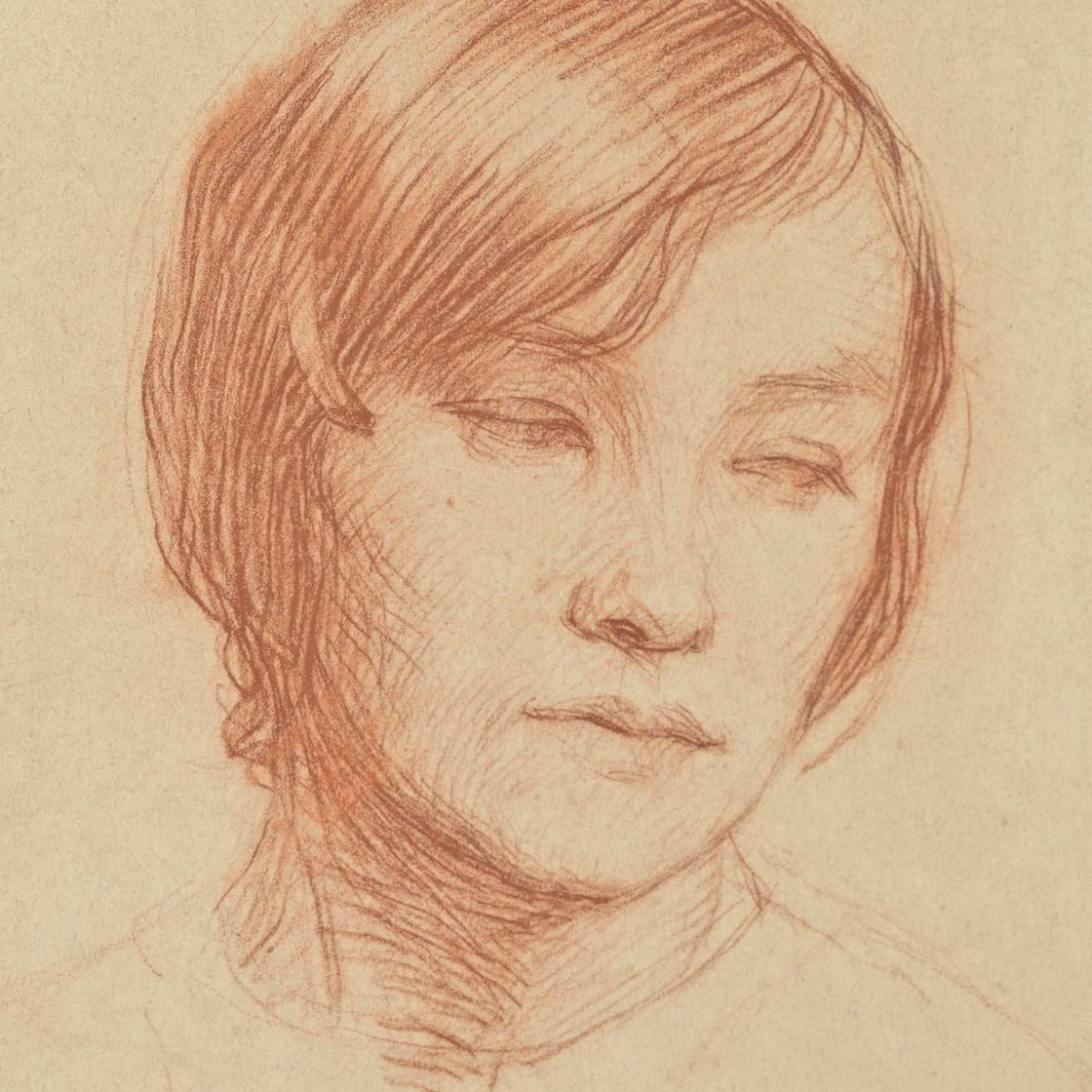 Augustus John — Женский портрет
