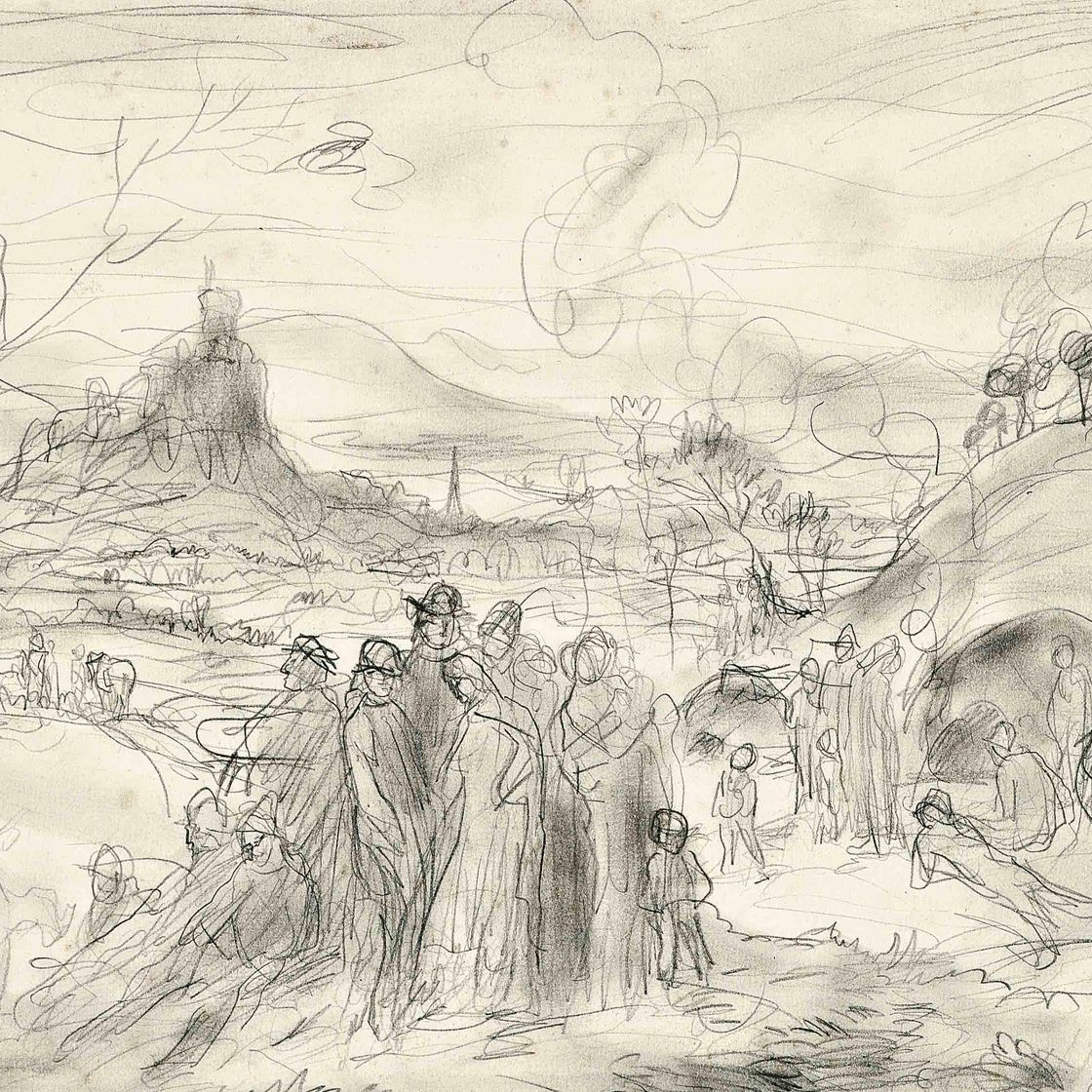 Augustus John — Цыганский табор