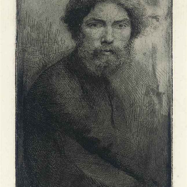 Augustus John — Портрет художника (Кэмпбелл Доджсон, 7)