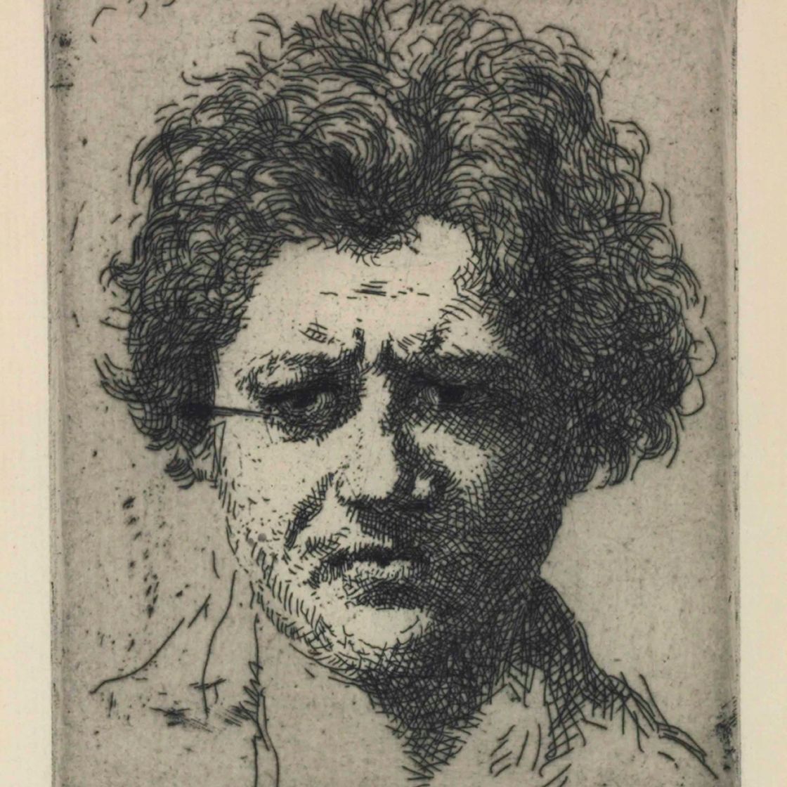Augustus John — Джейкоб Эпштейн №2 (Кэмпбелл Доджсон, 13)
