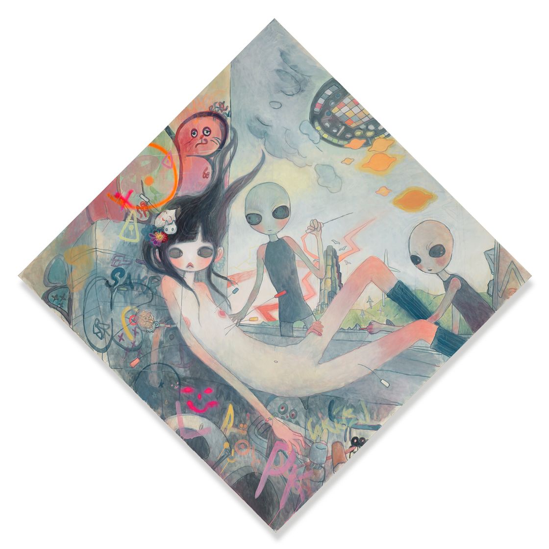 Aya Takano — Место силы 2: Больница Кейшин, Инопланетяне, изображение 1