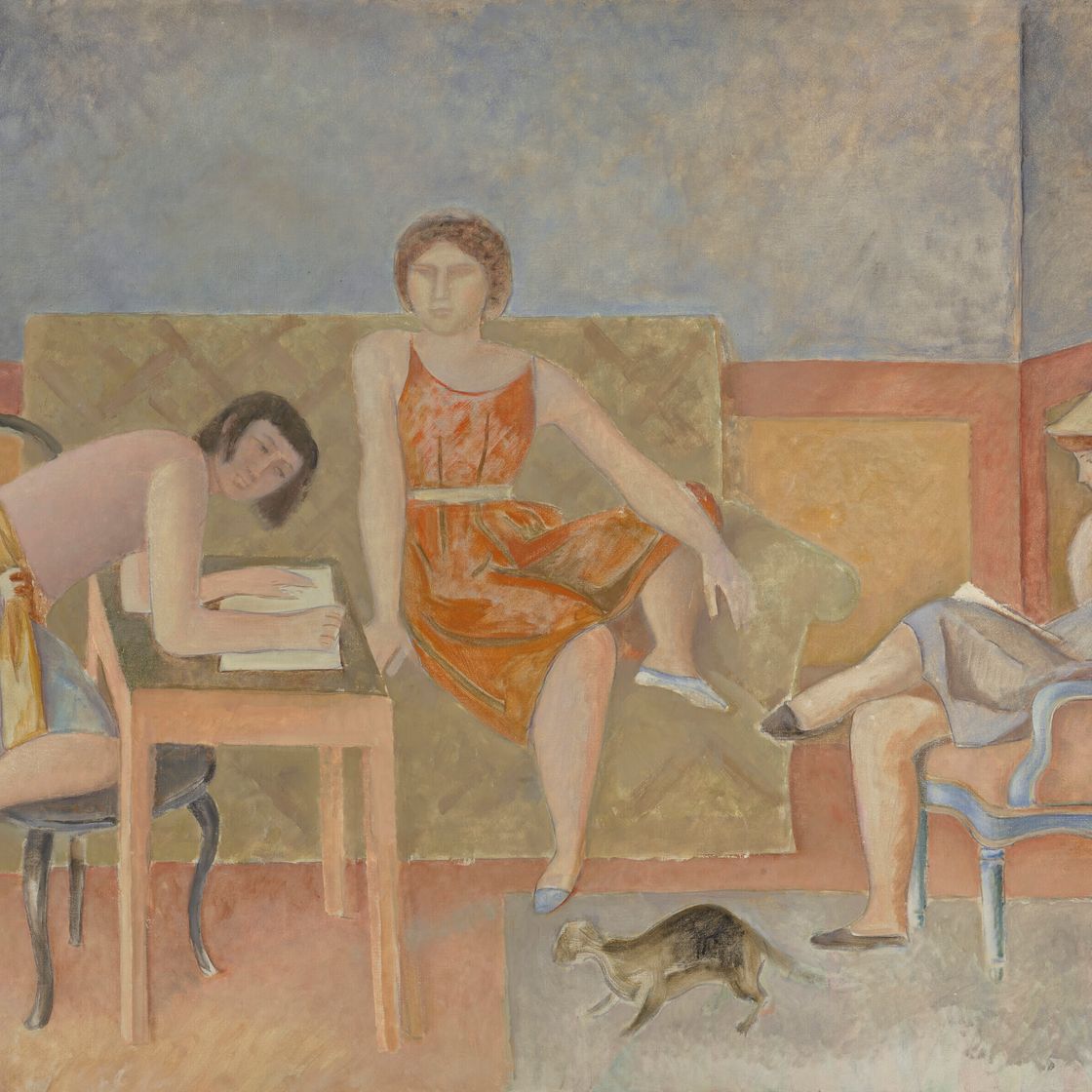 Balthus — Трое друзей, изображение 1