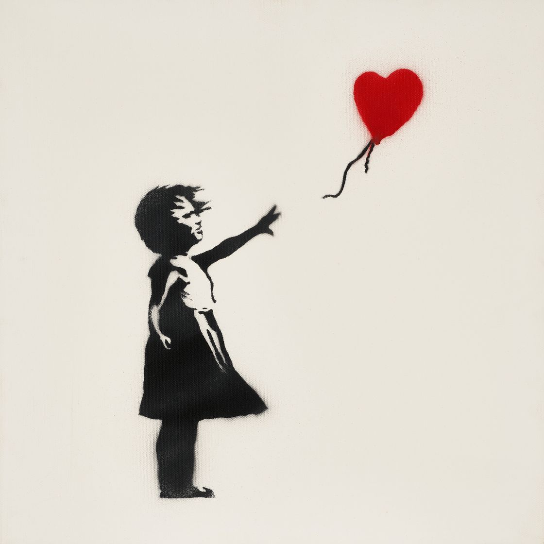 Banksy — Девушка с воздушным шаром, изображение 1