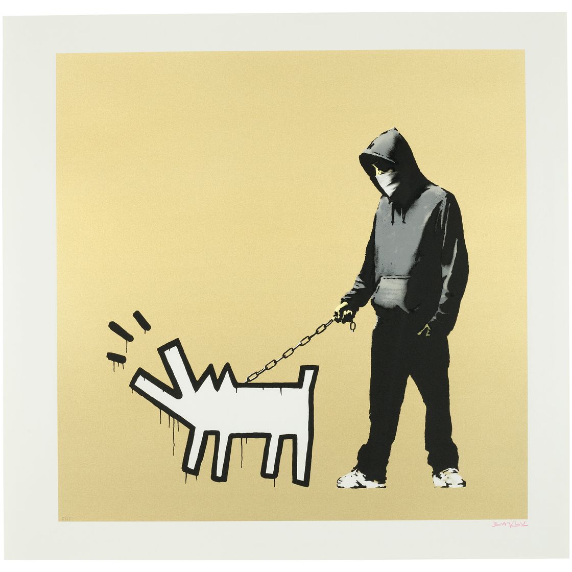 Banksy — Выбери свое оружие (золотое)