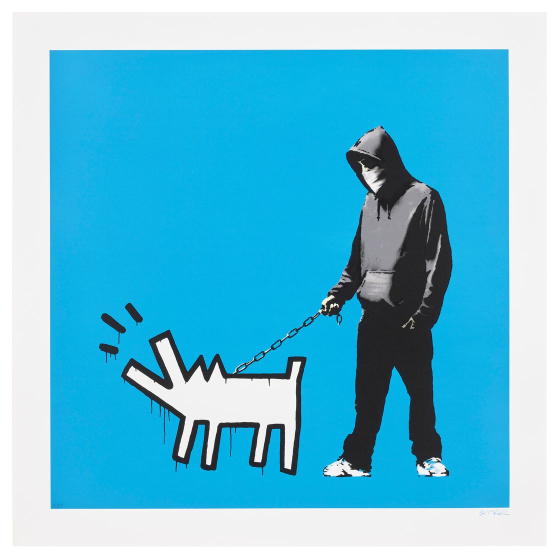 Banksy — Выбери свое оружие (Небесно-Голубой)