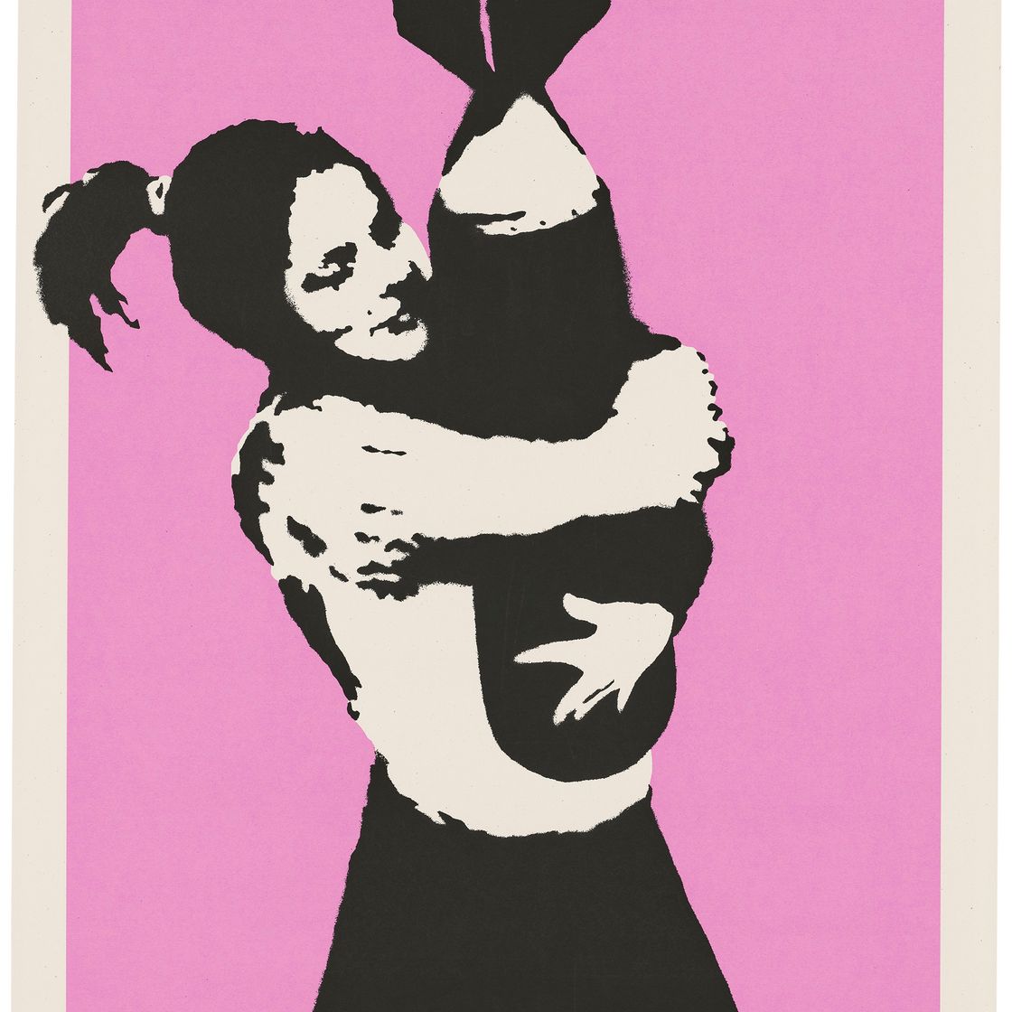 Banksy — Бомба-обнимашка (Бомба-любовь)