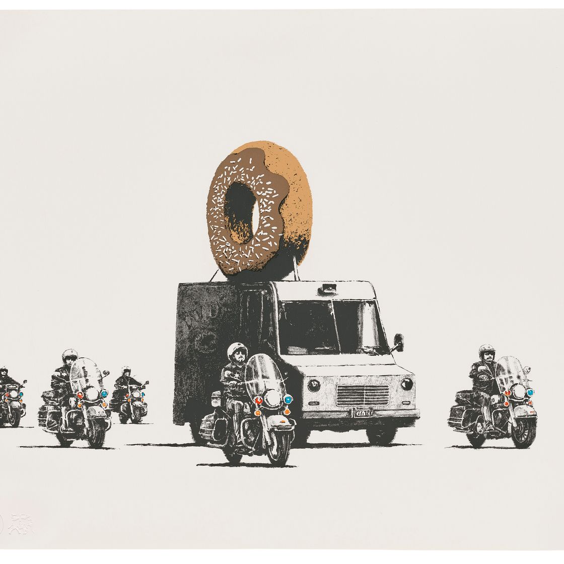 Banksy — Пончики (шоколадные)