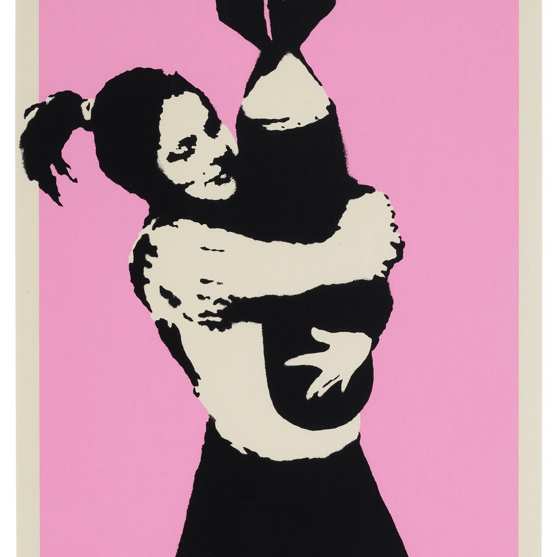 Banksy — Бомба-обнимашка (Бомба-любовь)