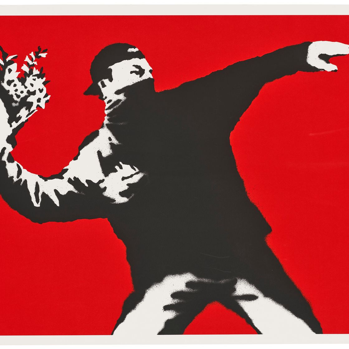 Banksy — Любовь витает в воздухе