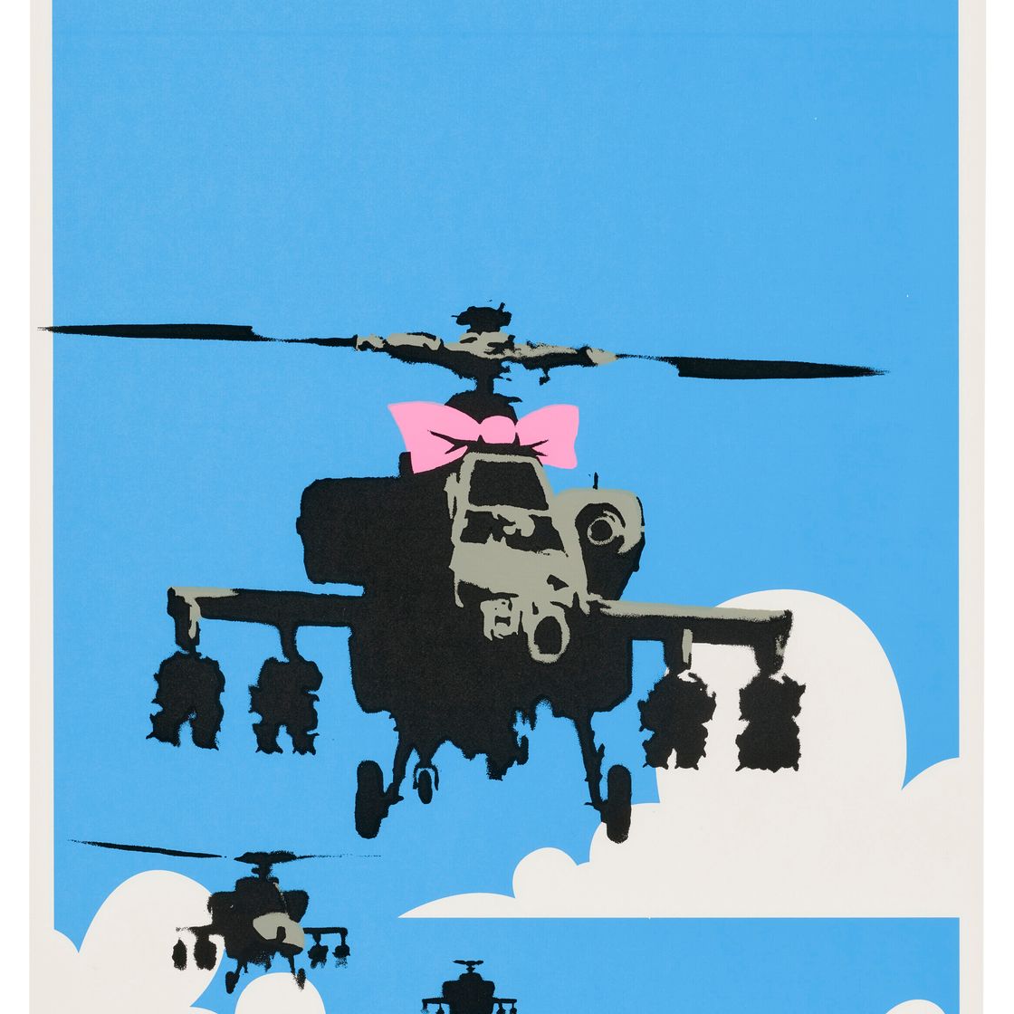 Banksy — Счастливые вертолеты