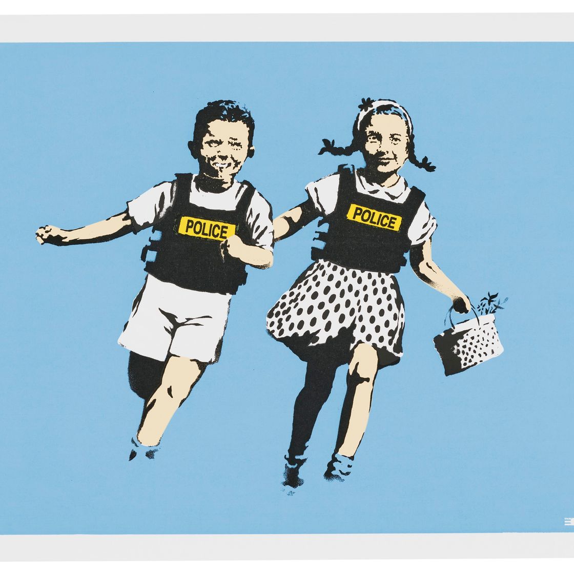 Banksy — Джек и Джилл (Дети-полицейские)