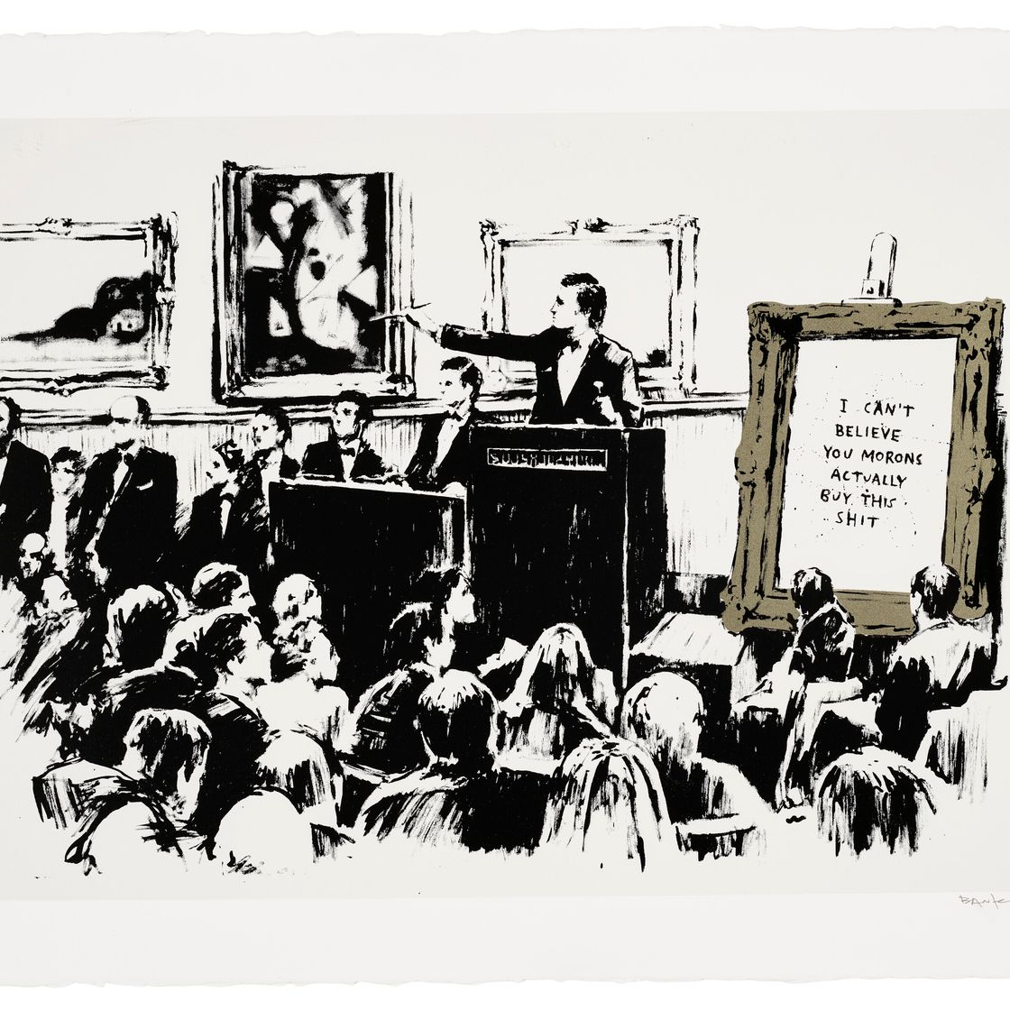 Banksy — Придурки (Лос-Анджелесское издание)