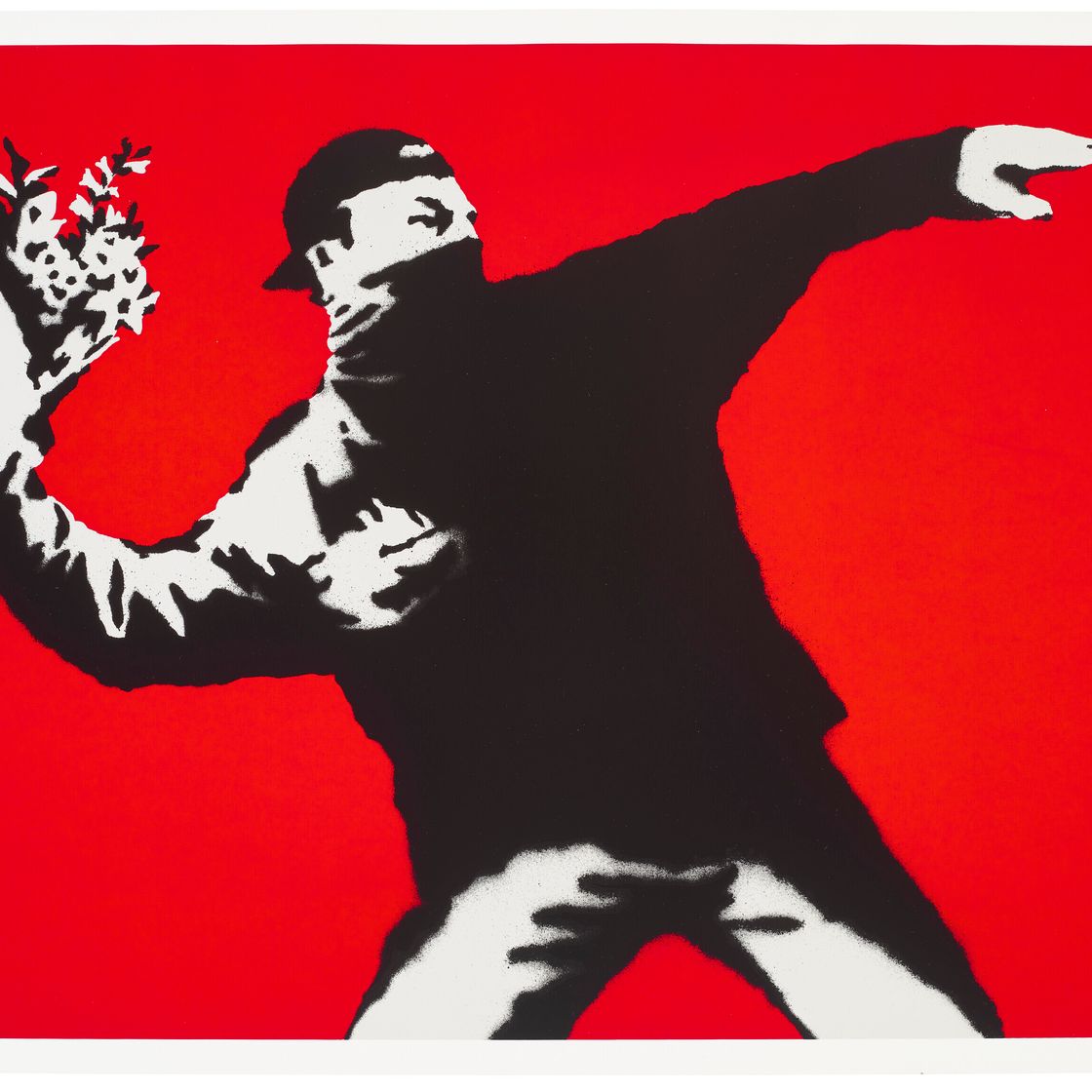 Banksy — Любовь витает в воздухе