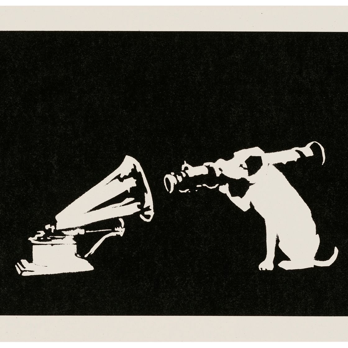 Banksy — Собака HMV