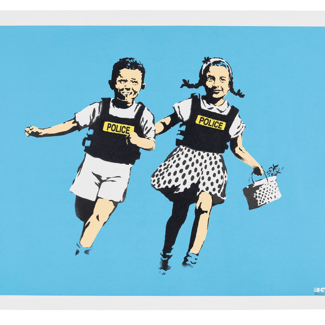 Banksy — Джек и Джилл (Дети-полицейские)