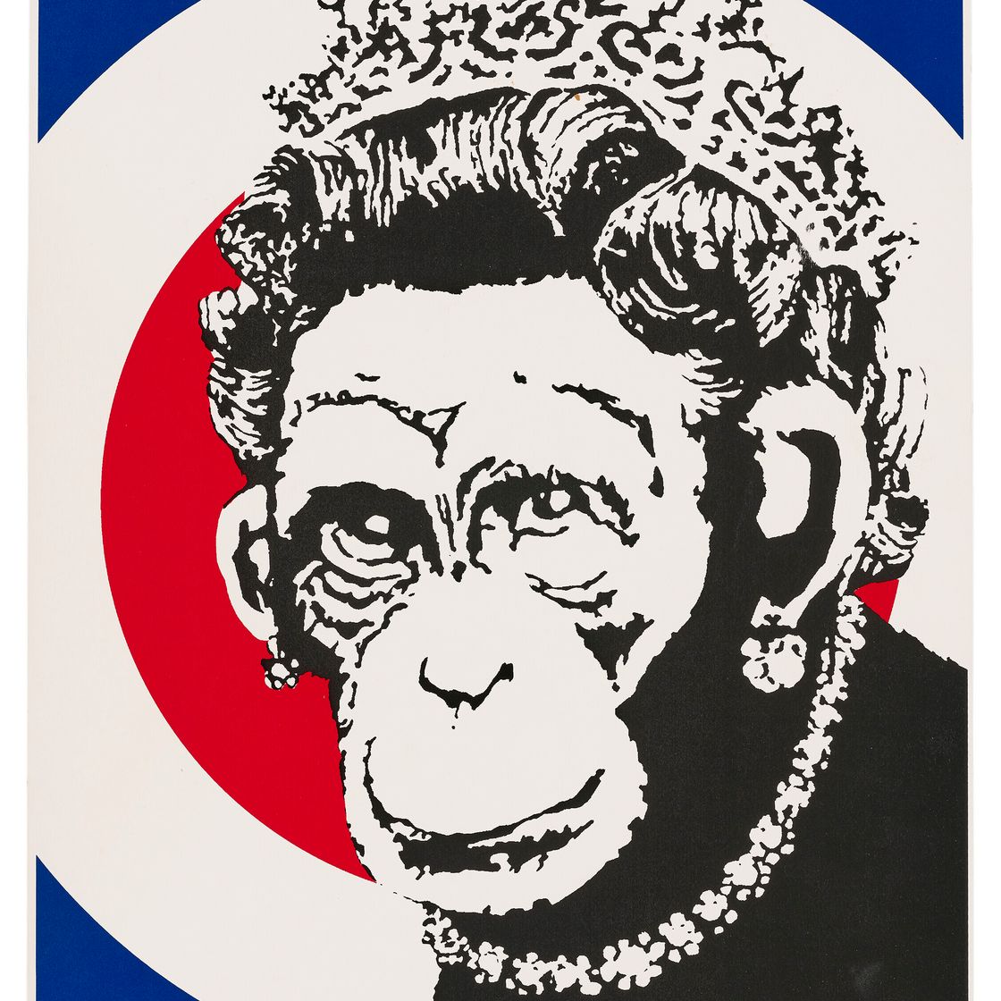 Banksy — Королева обезьян