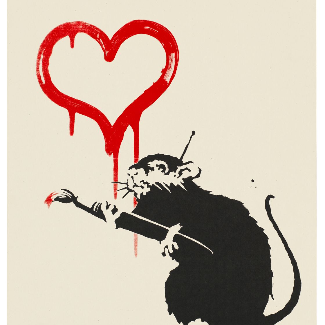 Banksy — Любовная крыса
