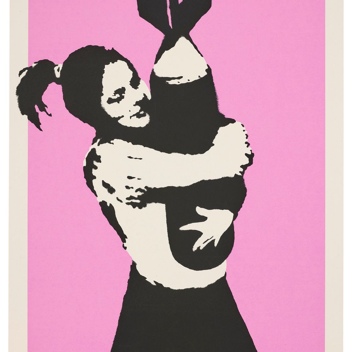 Banksy — Бомба-обнимашка (Бомба-любовь)