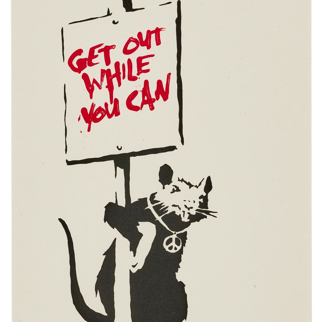 Banksy — Убирайся, пока можешь