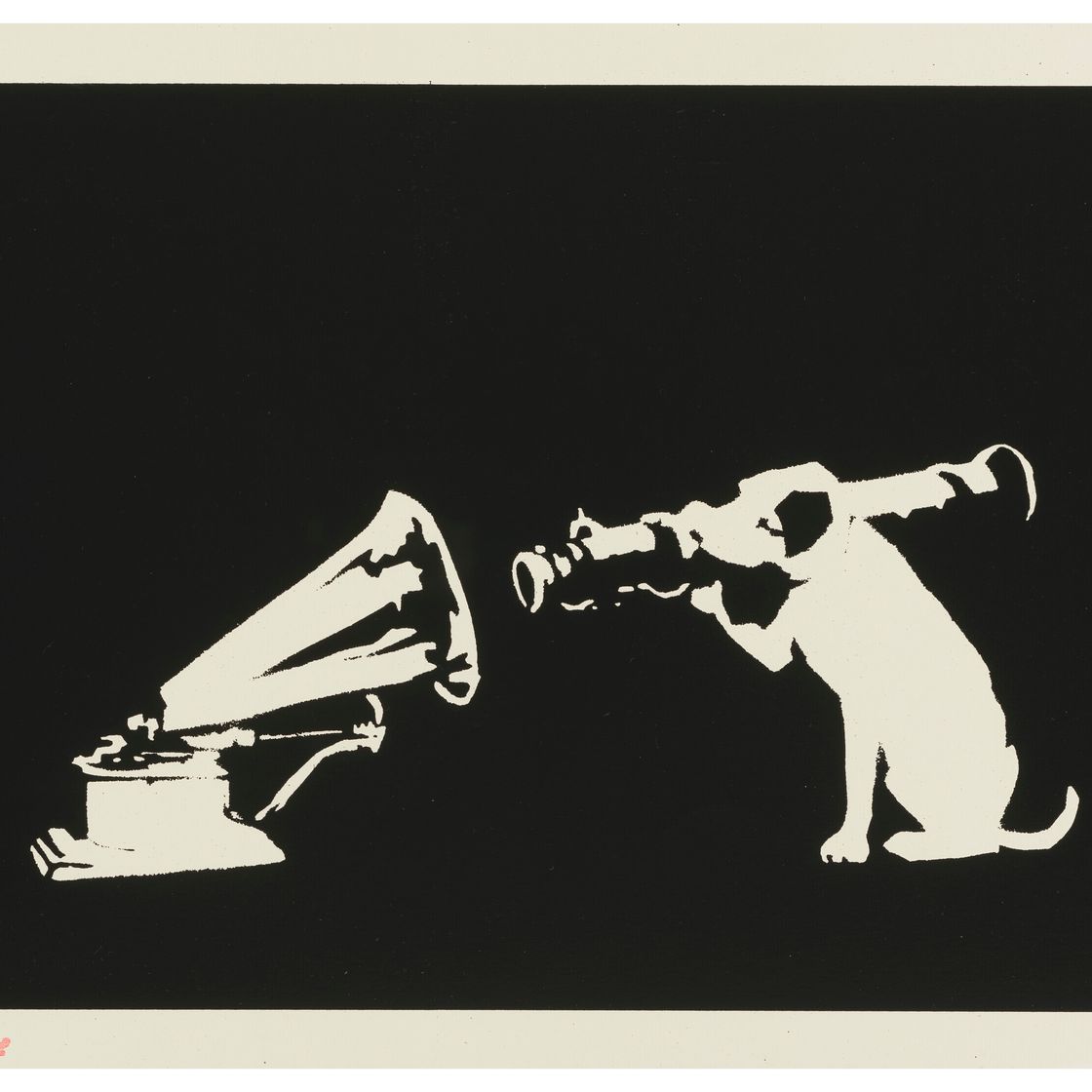 Banksy — Собака HMV