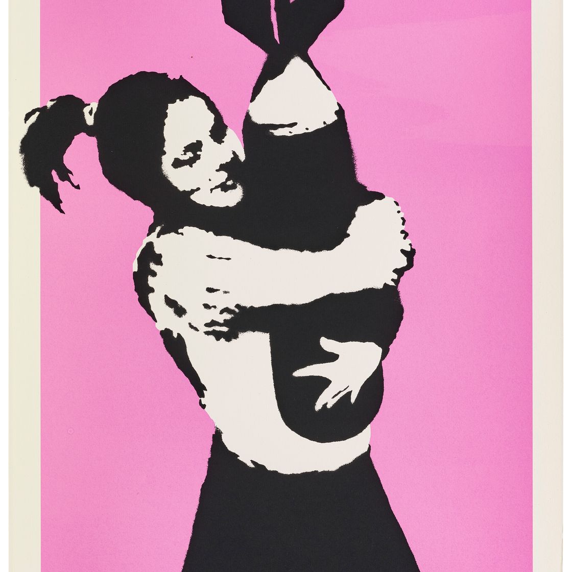Banksy — Бомба-обнимашка (Бомба-любовь)