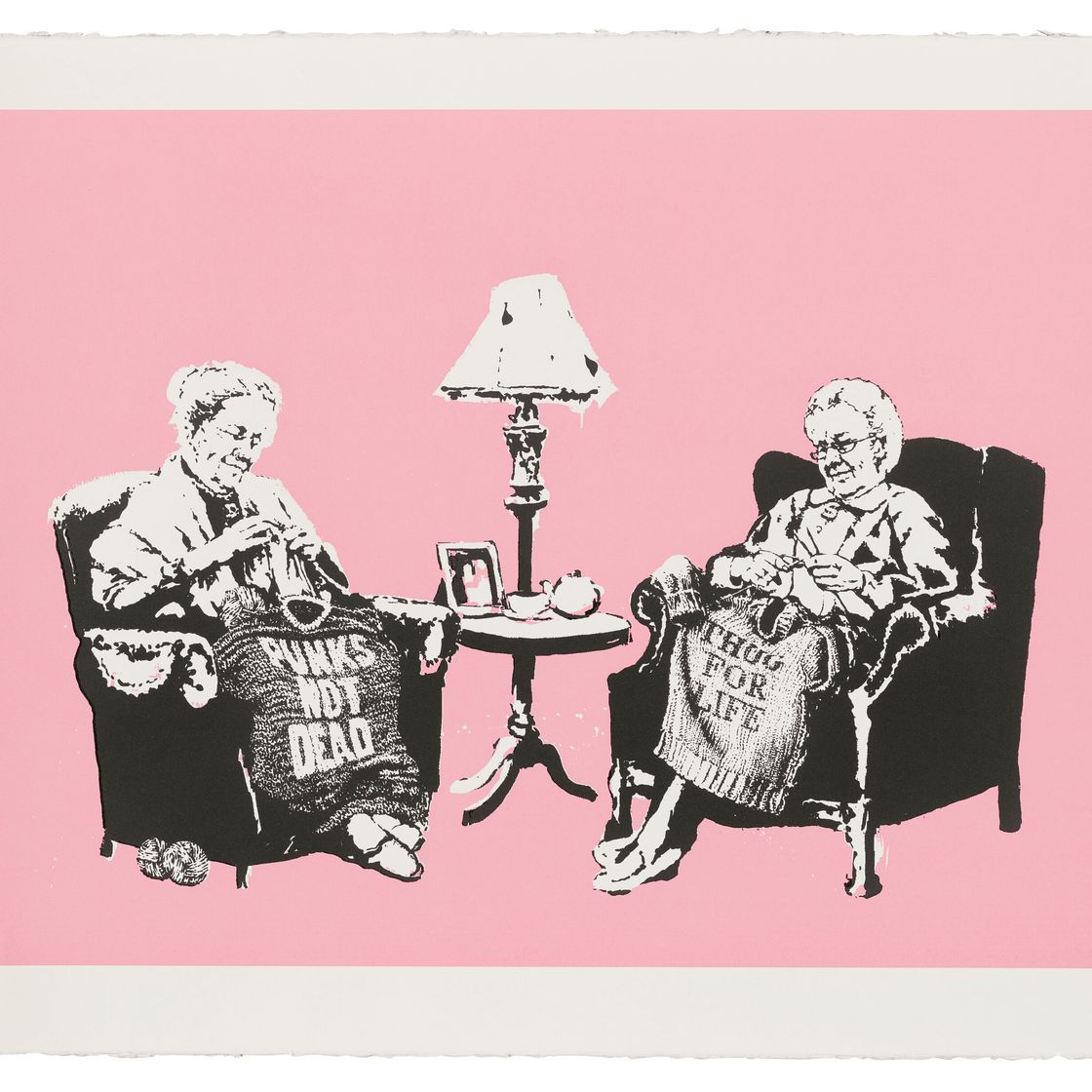 Banksy — Бабушки