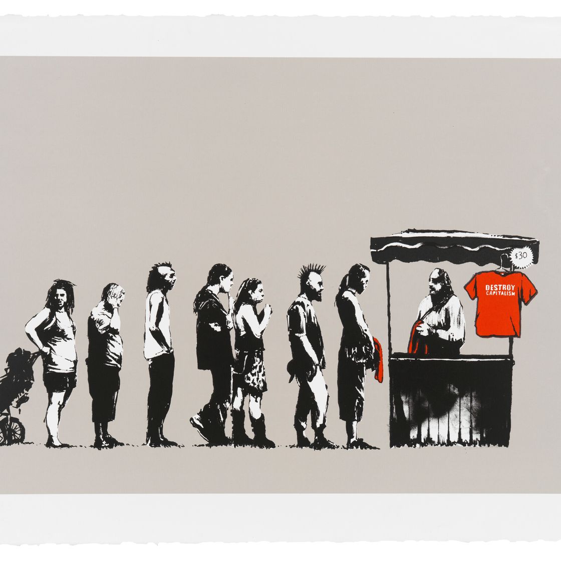 Banksy — Фестиваль (Уничтожить капитализм) (издание в Лос-Анджелесе)