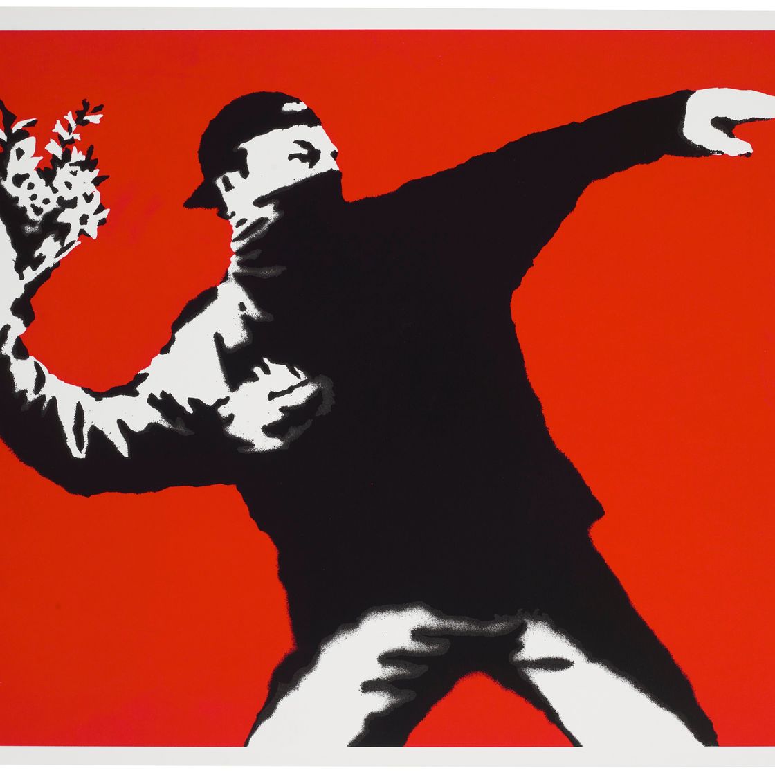 Banksy — Любовь витает в воздухе