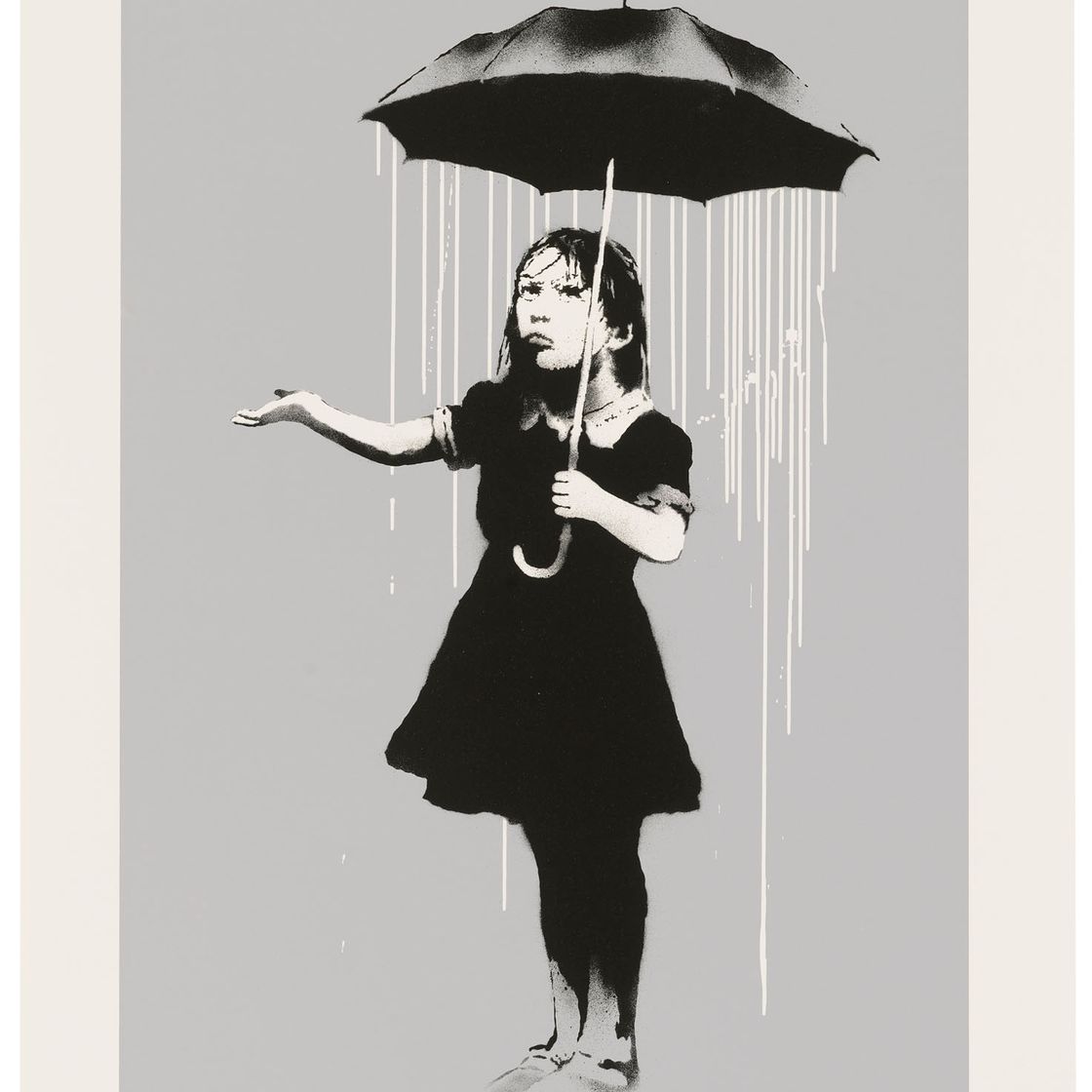 Banksy — НОЛА (белая)