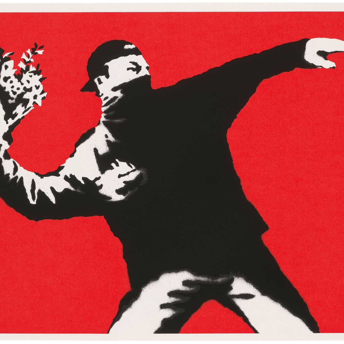 Banksy — Любовь витает в воздухе