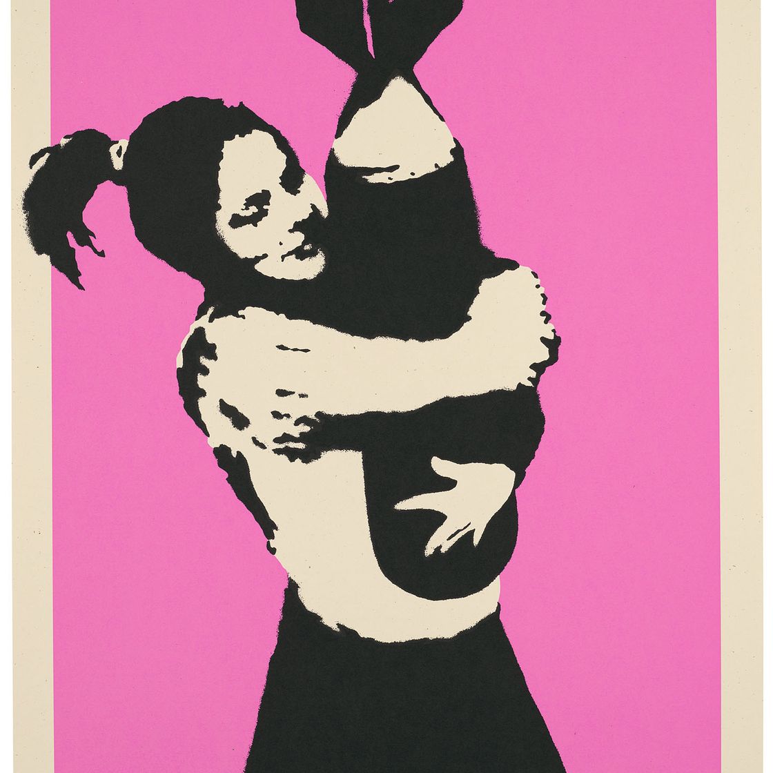 Banksy — Бомба-обнимашка (Бомба-любовь)