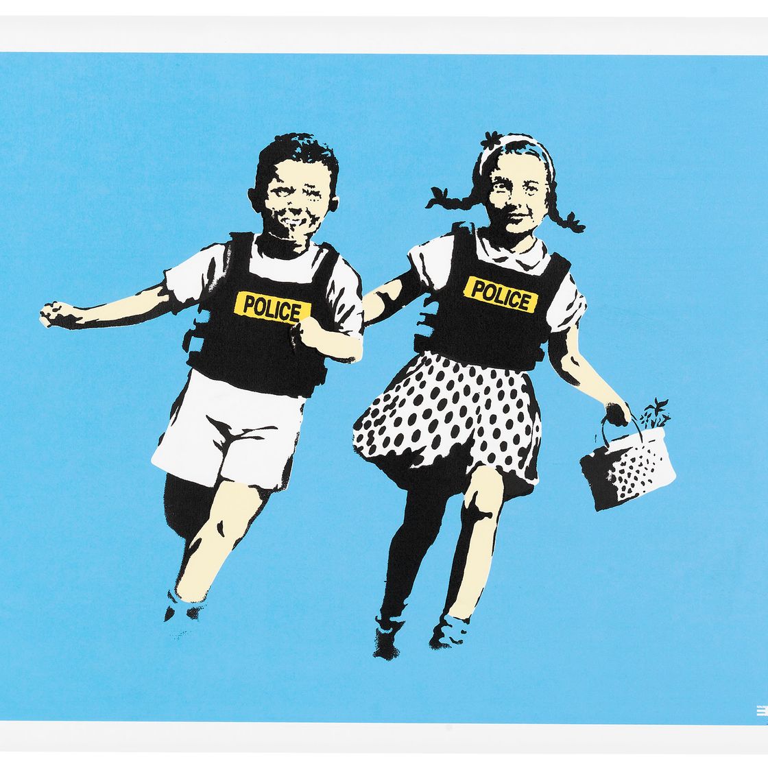 Banksy — Джек и Джилл (Дети-полицейские)