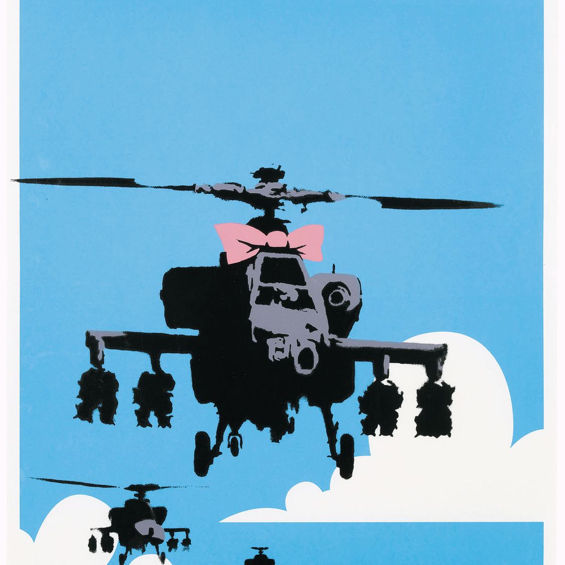 Banksy — Счастливый вертолет